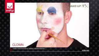 Male Clown Makeup Tutorial [upl. by Oderfliw]