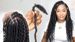 😱GAME CHANGER The crochet FAUX LOCS you never knew you needed Freetress Braids  Hipsta loc [upl. by Nryhtak]