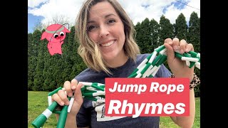 Jump Rope Rhymes  Move It Monday [upl. by Renruojos]