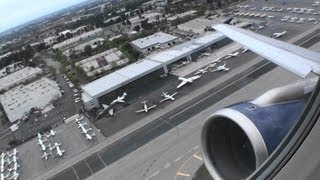 Full Throttle HD A320 Takeoff From a Short Runway in Orange County California [upl. by Eilatam]