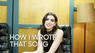 How I Wrote That Song Dua Lipa quotHotter Than Hellquot [upl. by Lunetta592]