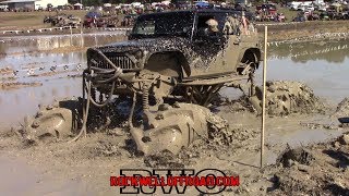 MONSTER TRUCKS IN MUD AT MTM BOUNTY HOLE [upl. by Sivra]