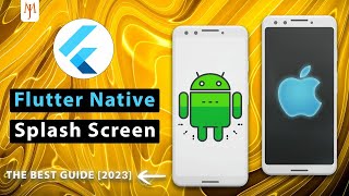 Flutter Native Splash Screen [upl. by Netsirhc]