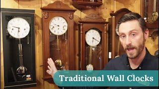 An Introduction to Traditional Wall Clocks  Clock Shop Montville [upl. by Pedroza699]