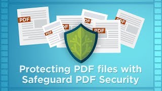 Protecting PDF Files with DRM Security  Secure Document Sharing amp Distribution [upl. by Rosco]