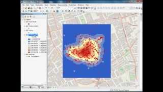 GIS Spatial Analyst Tutorial using John Snows Cholera Data [upl. by Keele]