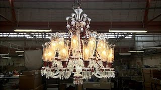 Crystal Chandeliers  How Its Made [upl. by Gonyea811]