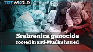 Srebrenica was rooted in antiMuslim hate – Bosnian genocide survivor [upl. by Katinka629]