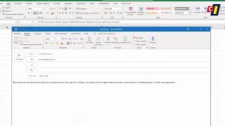 Excel  E mail versturen [upl. by Okomot446]