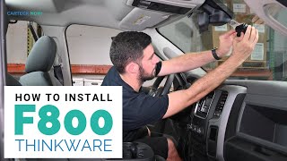 How to Install Thinkware F800PRO Premium HD Dash Camera [upl. by Euqinemod64]