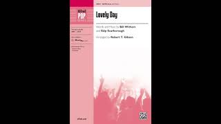 Lovely Day SATB arr Robert T Gibson – Score amp Sound [upl. by Ahsinal638]