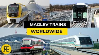 Maglev Passenger Service Worldwide Explained [upl. by Deeanne]