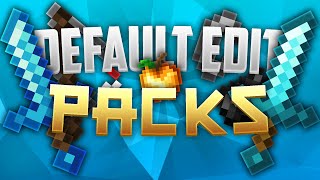 Top 5 Default Edit Texture Packs FPS BOOST [upl. by Ahsilat]