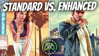 GTA 5 Standard Vs Expanded amp Enhanced Version Xbox Series X  S 4K Graphics Comparison  Worth It [upl. by Annecorinne480]