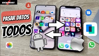 La FORMA más RÁPIDA de TRANSFERIR DATOS de ANDROID al IPHONE 16 Paso a Paso [upl. by Etrem37]