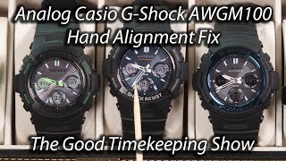 Casio GShock Hand Alignment Fix [upl. by Herzen634]