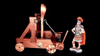 How to make a Roman Catapult DIY [upl. by Eanwahs]