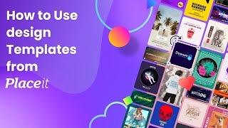 How to Use Design Templates From Placeit [upl. by Ahsirtap]