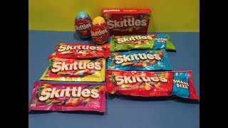 Skittles Candy Packs  Crazy Sours amp Fruits [upl. by Eiffe]