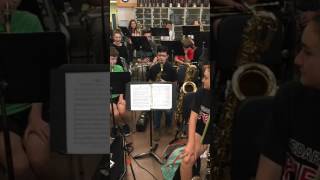 8thGrade Saxophone Player Burns Through Flight Of The Bumblebee [upl. by Libenson]