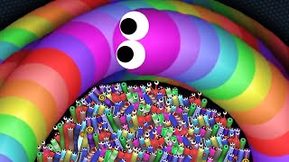 Slitherio AI 200000 Score Epic Slitherio Gameplay [upl. by Einnok]