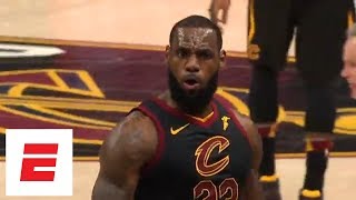 LeBron James buzzerbeater tops his highlights from Game 3 win over Raptors  ESPN [upl. by Ardnekan273]