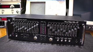 Electronic Repair Stereo Audio Equalizer From The 1980s [upl. by Elizabet]