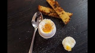 Perfect Soft Boiled Egg Every Time  SAM THE COOKING GUY [upl. by Jeb119]