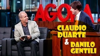 PR CLAUDIO DUARTE NO AGORA E TARDE COM DANILO GENTILI [upl. by Scheck395]