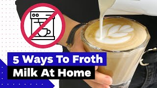 How To Froth Milk At Home Best Milk Frothers Review [upl. by Cassilda]