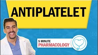 Pharmacology  Antiplatelet nursing RN PN NCLEX [upl. by Elsworth]