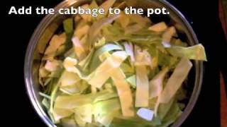 Grandmas Southern Cabbage Recipe [upl. by Ybur]