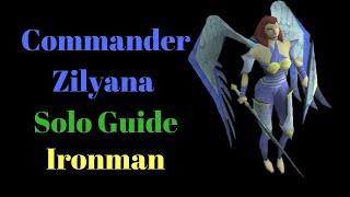 OSRS  Commander Zilyana Solo Guide for Ironmen [upl. by Tova863]