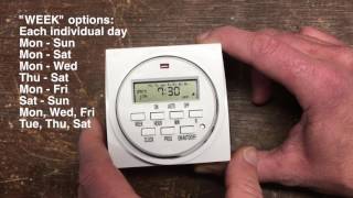 How To Set A Hydrofarm Digital Timer  Titan Controls Century Vivosun Viagrow Aspectek [upl. by Ailemrac370]