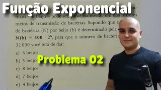 06 Função Exponencial Problema 02 [upl. by Cordeelia]