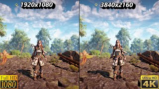 1080p VS 4K Scaling And Image Quality Comparison  RTX 3090  Ryzen 9 5950X [upl. by Wilow]