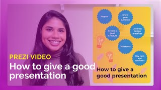 How to give a good presentation [upl. by Teirtza]