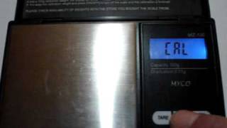 How To Calibrate Digital Pocket Scales WITHOUT a Calibration Weight [upl. by Anividul]