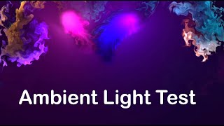 Ambient TV Backlight Test Video [upl. by Siblee]