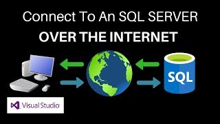 VBNET How To Connect To An SQL Server Over The Internet [upl. by Ecirtnas]