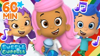 Bubble Guppies Music Marathon 🎶 60 Minute Compilation Bubble Guppies [upl. by Ahsinelg981]