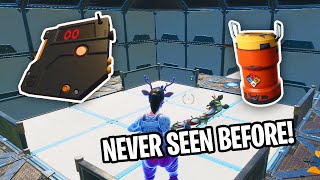 How to use a BUTTON to Explode the Explosive Device in Fortnite Creative Never seen before [upl. by Hannahc]