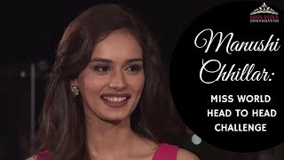 Miss India World 2017 Manushi Chhillars Head To Head Challenge Performance [upl. by Takashi]