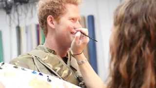 The making of HRH Prince Harrys wax figure at Madame Tussauds London [upl. by Sanoj]