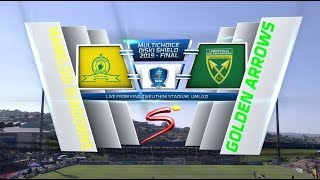 MultiChoice Diski Shield Final  Mamelodi Sundowns vs Golden Arrows [upl. by Eluk502]