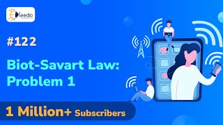 BiotSavart Law Problem 1  Steady Magnetic Field  Electromagnetic Field and Wave Theory [upl. by Enilorak]