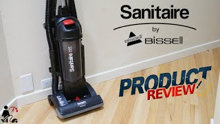 Sanitaire Force SC5745 Bagless Commercial Upright Vacuum Review  OSHA approved [upl. by Alyson]