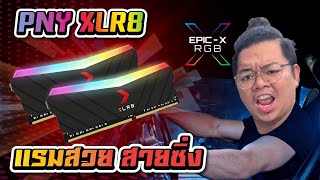 PNY XLR 8 แรมสายซิ่ง RGB ราคาไม่แพง 16GB 3200 ราคา 2 พันกว่า จับ OC บัส 4000 ได้ด้วย [upl. by Edelman]