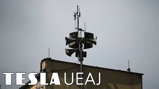 Zkouška sirén  Siren Test  Sirenenprobe  Blansko  TESLA UEAJ II 1 03072019 [upl. by Stolzer]