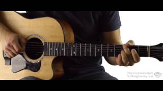 Gunpowder and Lead  Guitar Lesson and Tutorial  Miranda Lambert [upl. by Thecla148]